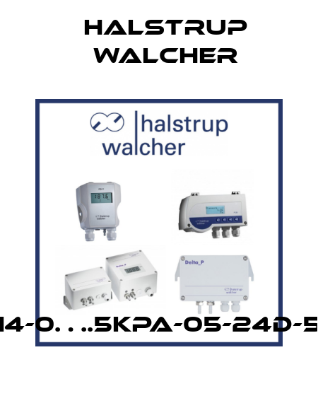 P-I4-0….5kPa-05-24D-5-0 Halstrup Walcher
