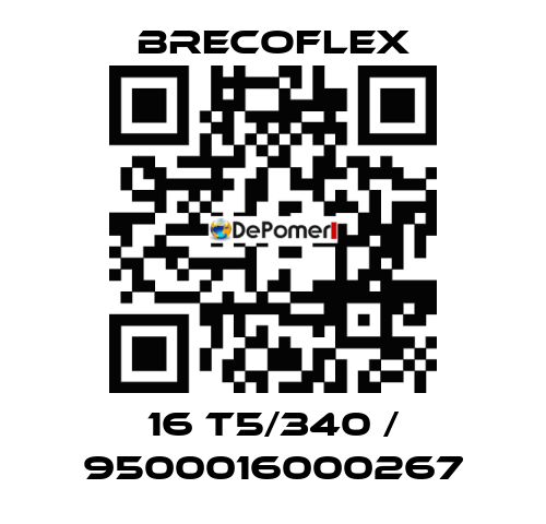 16 T5/340 / 9500016000267 Brecoflex