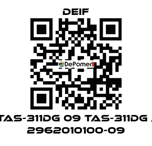TAS-311DG 09 TAS-311DG / 2962010100-09 Deif