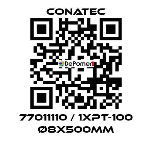 77011110 / 1xPt-100 Ø8x500mm Conatec