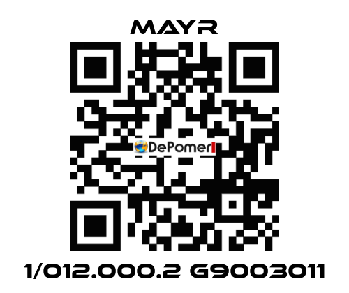 1/012.000.2 G9003011 Mayr