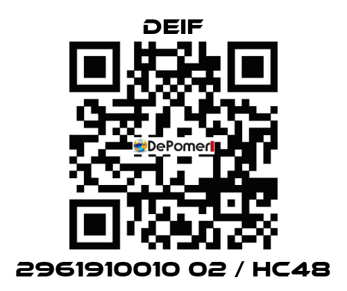 2961910010 02 / HC48 Deif