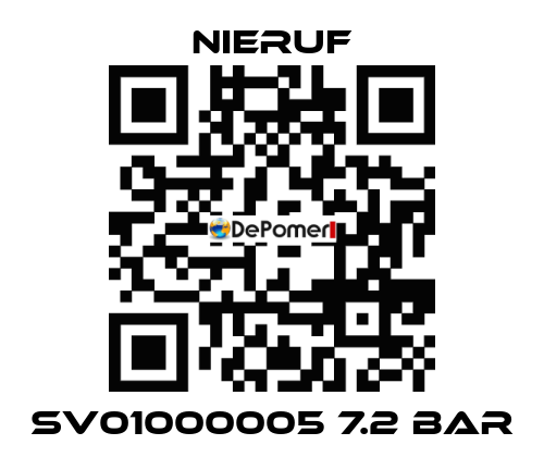 SV01000005 7.2 bar NIERUF
