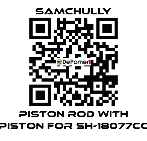 Piston rod with piston for SH-18077CC Samchully