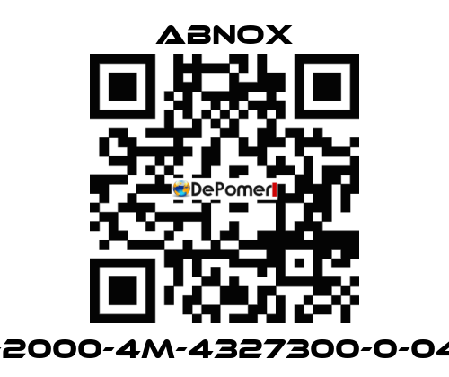 AX-2000-4M-4327300-0-040P ABNOX