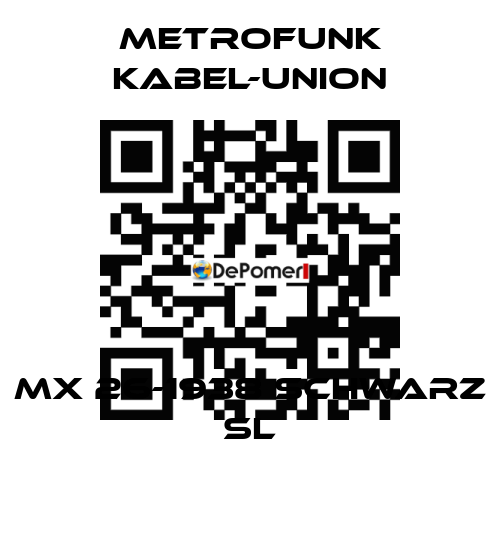 MX 26-1938 SCHWARZ SL METROFUNK KABEL-UNION