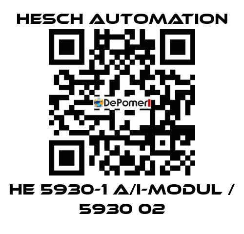 HE 5930-1 A/I-Modul / 5930 02 Hesch Automation