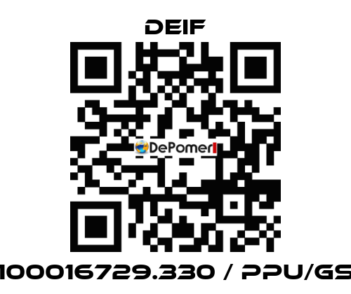 100016729.330 / PPU/GS Deif