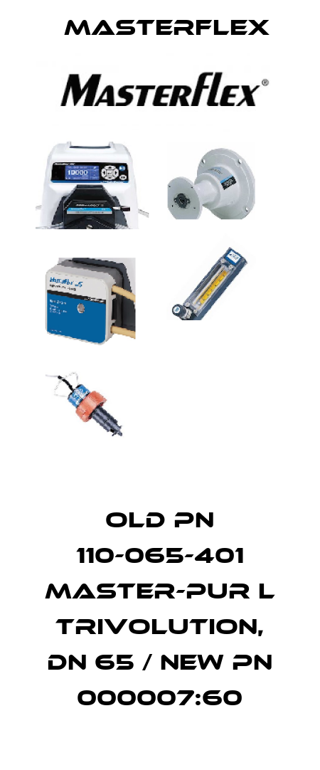 old pn 110-065-401 Master-PUR L Trivolution, DN 65 / new pn 000007:60 Masterflex