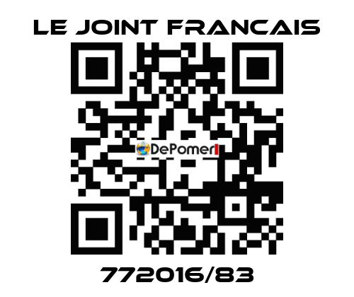 772016/83 LE JOINT FRANCAIS