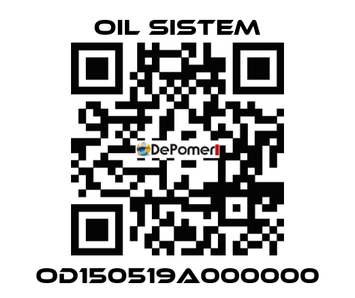 OD150519A000000 Oil Sistem