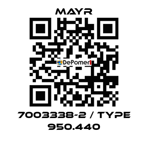 7003338-2 / Type 950.440 Mayr