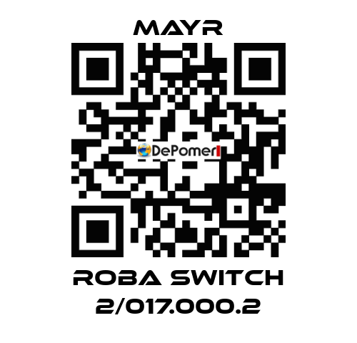 ROBA switch 2/017.000.2 Mayr