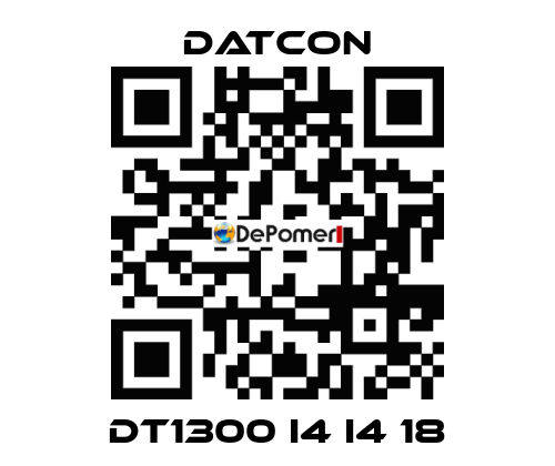 DT1300 I4 I4 18 Datcon