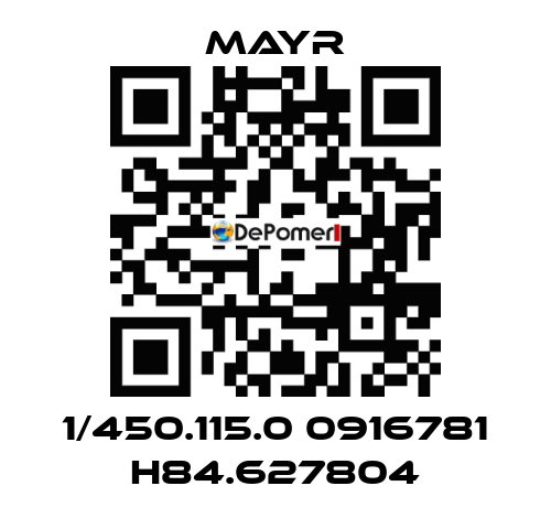 1/450.115.0 0916781 H84.627804 Mayr