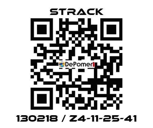 130218 / Z4-11-25-41 Strack