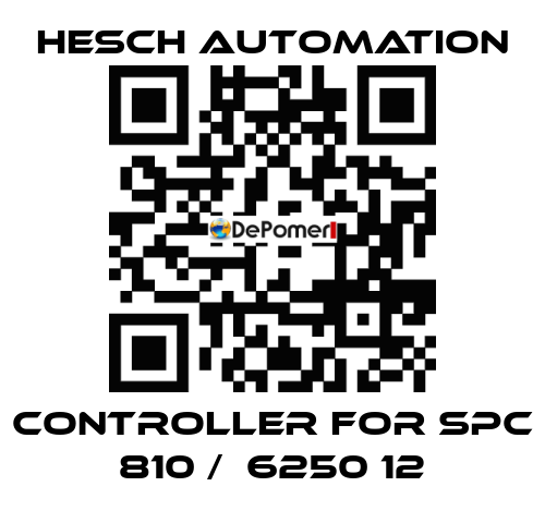 Controller for SPC 810 /  6250 12 Hesch Automation