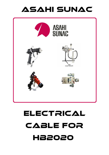 electrical cable for HB2020  Asahi Sunac