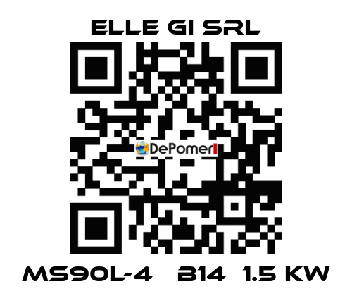 MS90L-4   B14  1.5 KW ELLE GI SRL