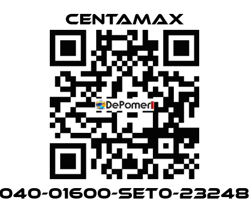 0040-01600-SET0-232489 CENTAMAX