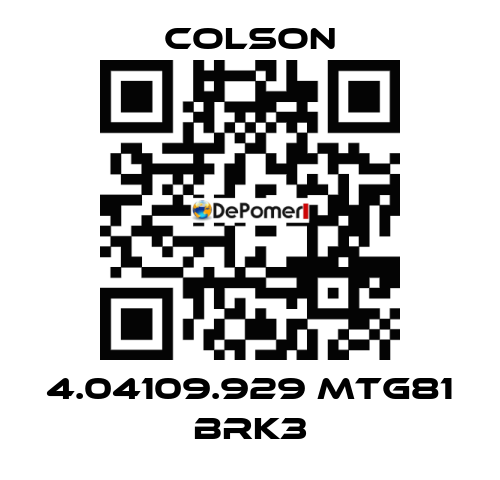 4.04109.929 MTG81 BRK3 Colson