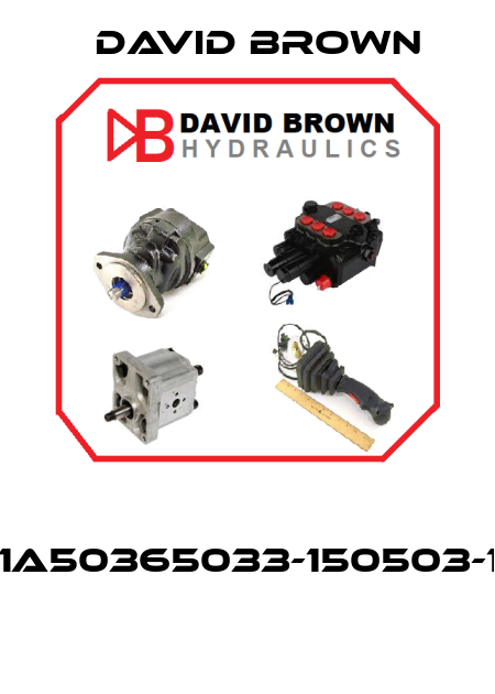 X1A50365033-150503-1C  David Brown
