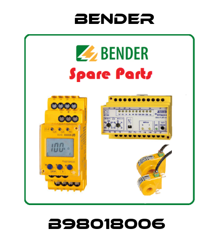 B98018006  Bender