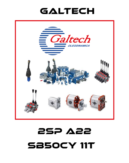 2SP A22 SB50CY 11T   Galtech