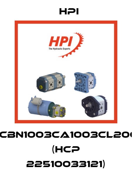 P2CBN1003CA1003CL20C01 (HCP 22510033121) HPI