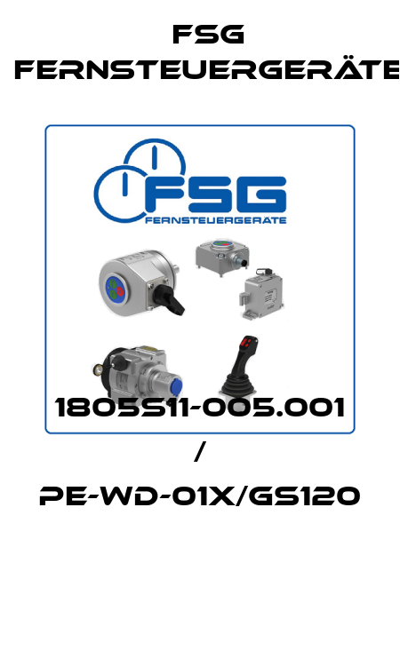 1805S11-005.001 / PE-WD-01X/GS120  FSG Fernsteuergeräte