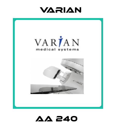 AA 240  Varian