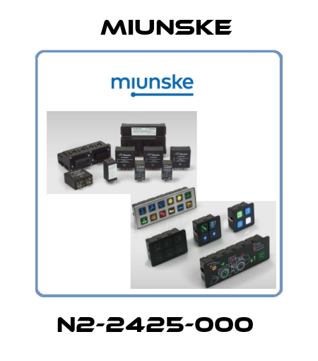 N2-2425-000  Miunske