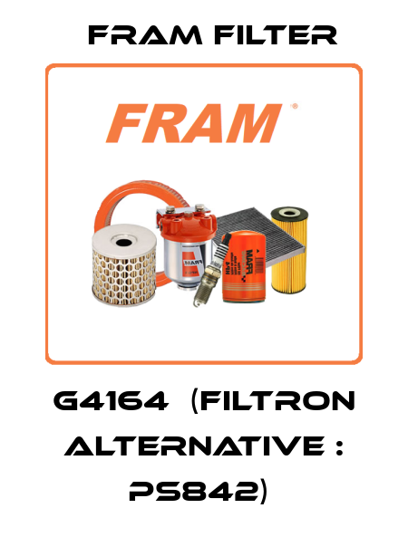 G4164  (FILTRON Alternative : PS842)  FRAM filter
