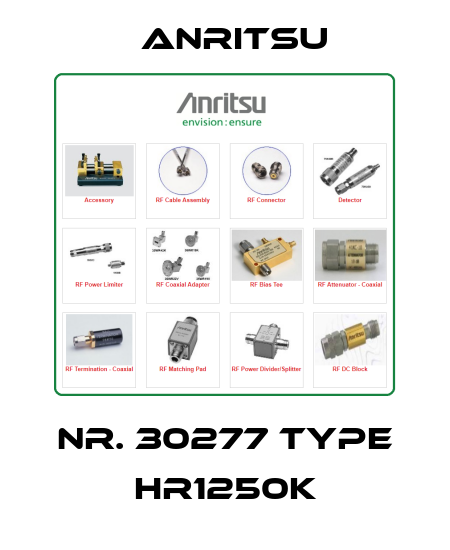 Nr. 30277 Type HR1250K Anritsu