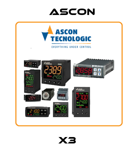  X3  Ascon