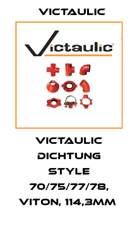 Victaulic Dichtung Style 70/75/77/78, Viton, 114,3mm  Victaulic