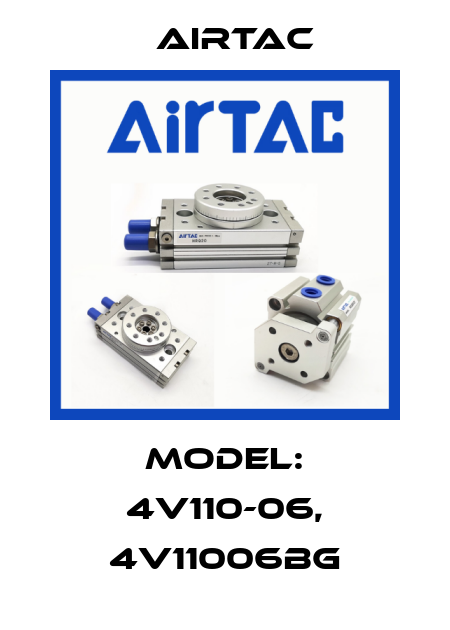 Model: 4V110-06, 4V11006BG Airtac