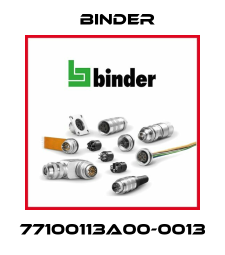 77100113A00-0013 Binder
