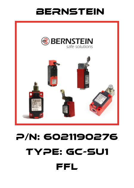 P/N: 6021190276 Type: GC-SU1 FFL Bernstein