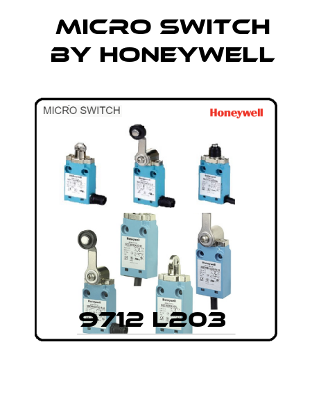 9712 L203  Micro Switch by Honeywell