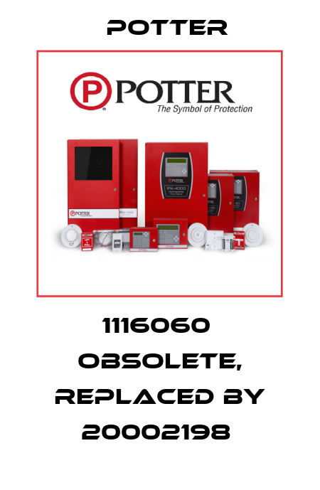 1116060  OBSOLETE, replaced by 20002198  Potter