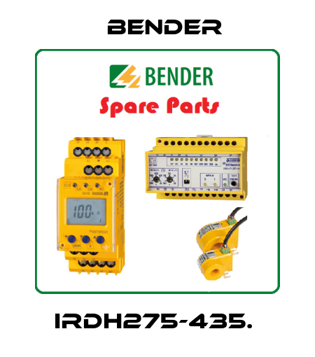 IRDH275-435.  Bender