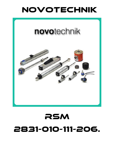 RSM 2831-010-111-206.  Novotechnik
