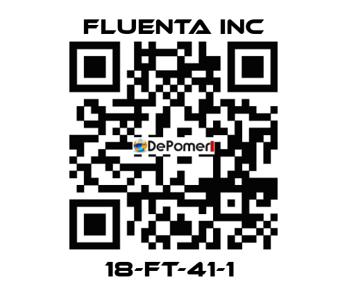 18-FT-41-1  Fluenta Inc