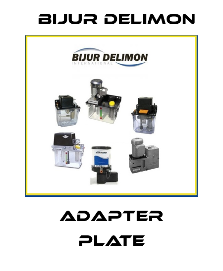 Adapter plate Bijur Delimon