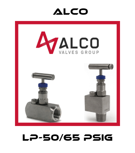 LP-50/65 PSIG Alco