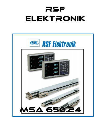 MSA 650.24   Rsf Elektronik