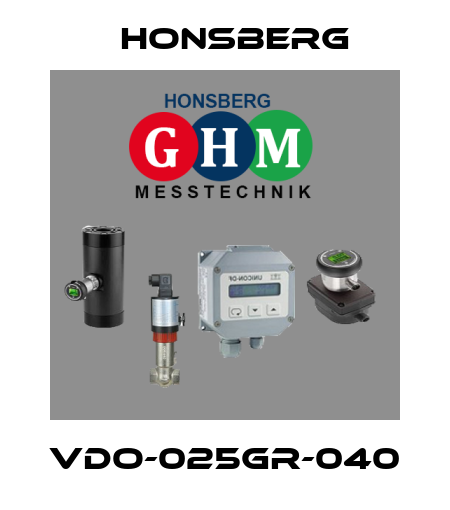 VDO-025GR-040 Honsberg
