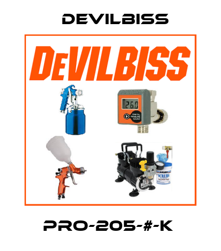 PRO-205-#-K  Devilbiss