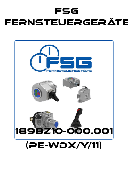 1898Z10-000.001 (PE-WDX/Y/11) FSG Fernsteuergeräte